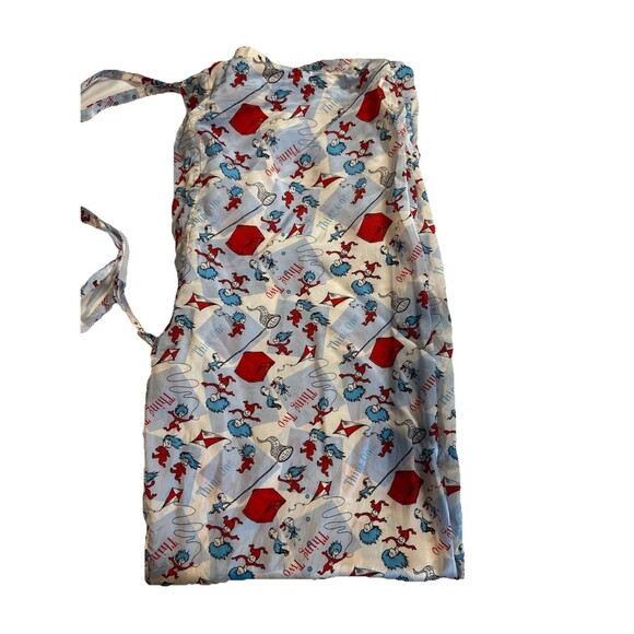 Universal Studio Dr Suess Sleep/lounge Pants 100% Silk Thing 1 Thing 2 Unisex L - Picture 7 of 10